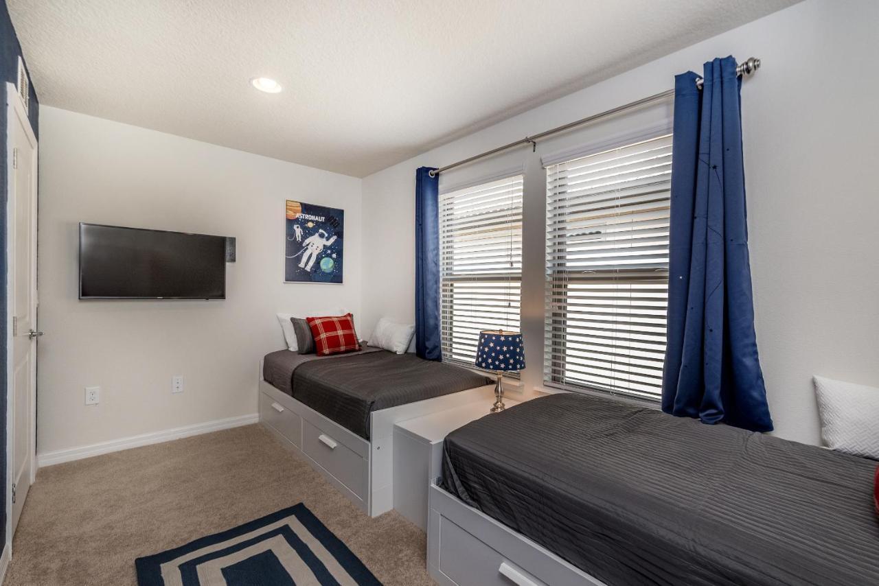 Large Villa Wprivate Pool Game Room Waterpark Kissimmee Exteriör bild