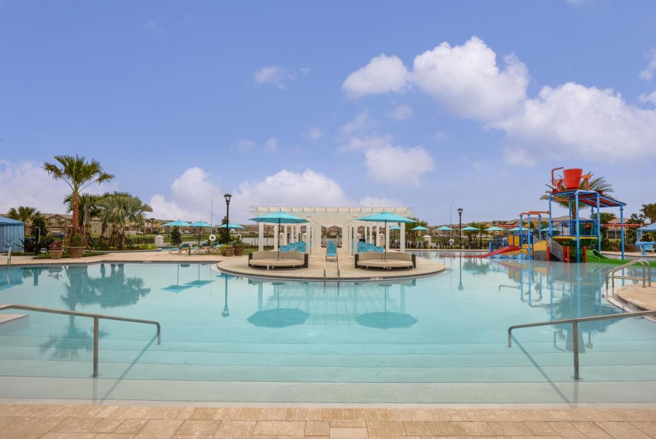 Large Villa Wprivate Pool Game Room Waterpark Kissimmee Exteriör bild