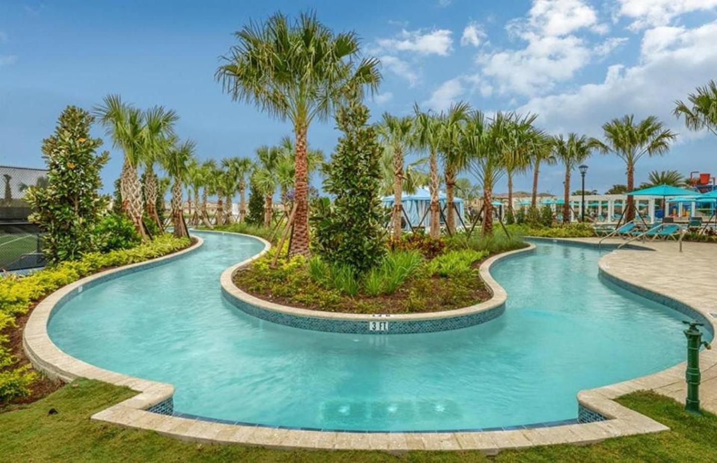Large Villa Wprivate Pool Game Room Waterpark Kissimmee Exteriör bild